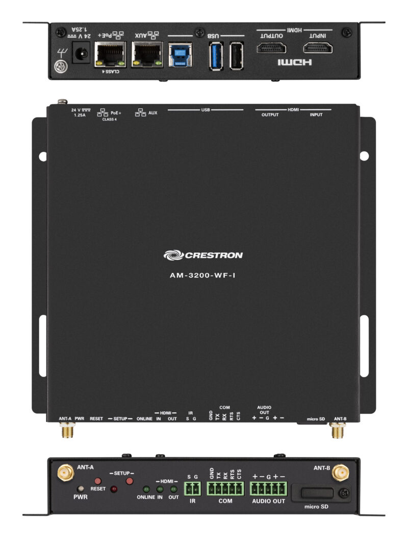 Crestron AM3-212-I KIT moltiplicatore AV Ricevitore AV Nero immagine gallery 3 Crestron AM3-212-I KIT moltiplicatore AV Ricevitore AV Nero