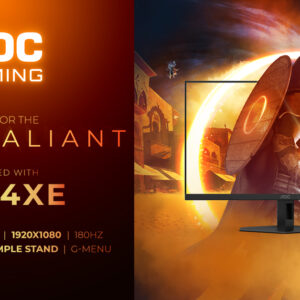 AOC 24G4XE Monitor PC 60,5 cm (23.8") 1920 x 1080 Pixel Full HD LCD Nero, Grigio