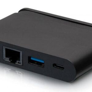 C2G Dock compatta USB-C 4 in 1 con HDMI, USB-A, Ethernet e tecnologia Power Delivery USB-C fino a 100 W - 4K 30 Hz