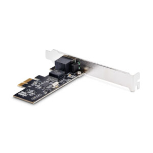 StarTech.com Scheda di Rete PCIe a 1 porta 2,5 Gbps NBASE-T, Intel® I225-V, NIC Ethernet MultiGigabit per computer, scheda LAN PCI Express per server immagine gallery 2 StarTech.com Scheda di Rete PCIe a 1 porta 2,5 Gbps NBASE-T, Intel® I225-V, NIC Ethernet MultiGigabit per computer, scheda LAN PCI Express per server