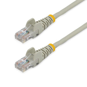 StarTech.com Cavo di Rete da 7m Grigio Cat5e Ethernet RJ45 Antigroviglio immagine principale StarTech.com Cavo da USB-A a USB-C a 90° da 2m - Cavetto di Ricarica Veloce USB Tipo C per uso intensivo - Cavo Dati da USB 2.0 Type-A a Type-C in Resistente Fibra Aramidica - 3A - Nero