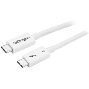 StarTech.com Cavo Thunderbolt 3 da 50 cm, 40Gbps, 100W PD, 4K/5K, Certificato Thunderbolt, Compatibile con Thunderbolt 4/USB 3.2/DP Alt Mode/USB4 immagine principale StarTech.com Cavo Thunderbolt 3 da 50 cm, 40Gbps, 100W PD, 4K/5K, Certificato Thunderbolt, Compatibile con Thunderbolt 4/USB 3.2/DP Alt Mode/USB4