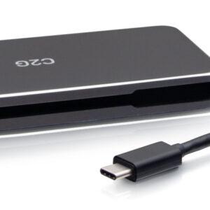 C2G Docking station USB-C 7 in 1 con tecnologia MST a doppio display con HDMI, DisplayPort, Ethernet, USB e Power Delivery fino a 100 W - 4K 60 Hz