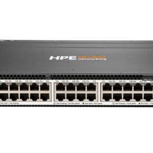 HPE Aruba Networking CX 6300M 48-port Smart Rate 1/2.5/5GbE Class 6 PoE and 4-port SFP56 Switch