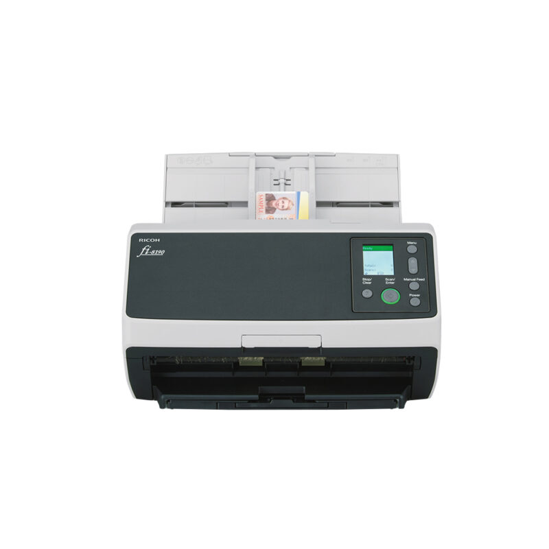 Ricoh fi-8190 ADF + scanner ad alimentazione manuale 600 x 600 DPI A4 Nero, Grigio