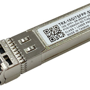 QNAP TRX-10GITSFPP-SR modulo del ricetrasmettitore di rete Fibra ottica 10000 Mbit/s SFP+ 850 nm immagine principale Wasabi 1Y Surveillance Cloud