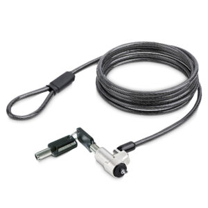 StarTech.com NBLWK-LAPTOP-LOCK cavo di sicurezza Nero, Argento 2 m immagine principale StarTech.com NBLWK-LAPTOP-LOCK cavo di sicurezza Nero, Argento 2 m