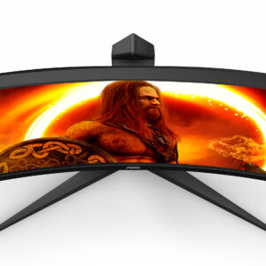 AOC G2 CU34G2XP Monitor PC 86,4 cm (34") 3440 x 1440 Pixel UltraWide Quad HD LED Nero, Rosso