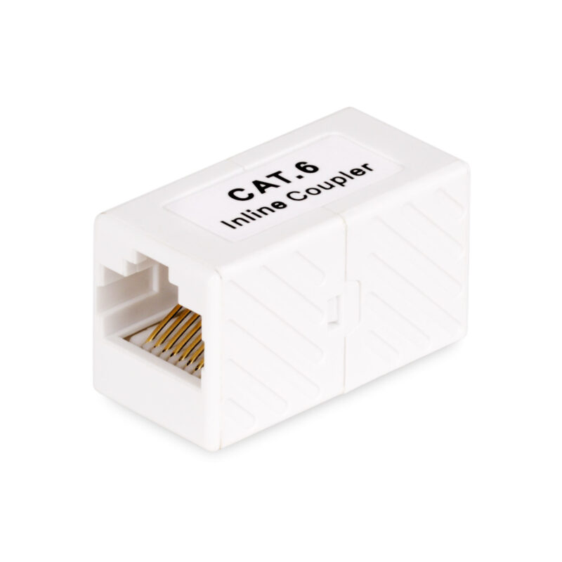 StarTech.com Accoppiatore RJ45, accoppiatore Ethernet Cat6 in linea, connettore femmina a femmina (F/F) T568B, estensione cavo Ethernet non schermato