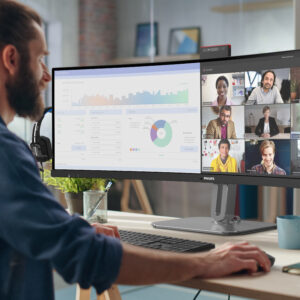 Philips 49B2U6900CH/00 Monitor PC 124 cm (48.8") 5120 x 1440 Pixel Dual QHD LCD Nero