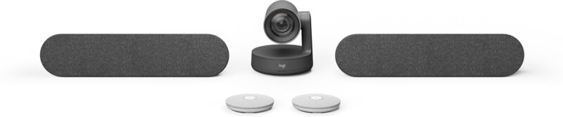 Logitech Rally Plus sistema di conferenza 16 persona(e) Collegamento ethernet LAN Sistema di videoconferenza di gruppo immagine principale Logitech Rally Plus sistema di conferenza 16 persona(e) Collegamento ethernet LAN Sistema di videoconferenza di gruppo