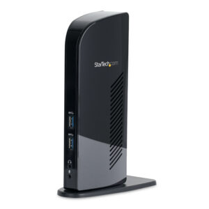 StarTech.com Docking station Universale USB 3.0 per laptop DVI HDMI - Dual-Monitor con Ethernet audio immagine principale StarTech.com Docking Station per Unità Flash USB - Duplicatore/Eraser Standalone 1:5 per Chiavette USB consente la copia del sistema, dei file e dell'unità a 1,5 GB/min, cancellazione a 1 o 3 passaggi, Display LCD