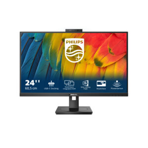 Philips 5000 series 24B1U5301H/00 LED display 60,5 cm (23.8") 1920 x 1080 Pixel Full HD LCD Nero immagine principale Philips 5000 series 24B1U5301H/00 LED display 60,5 cm (23.8") 1920 x 1080 Pixel Full HD LCD Nero