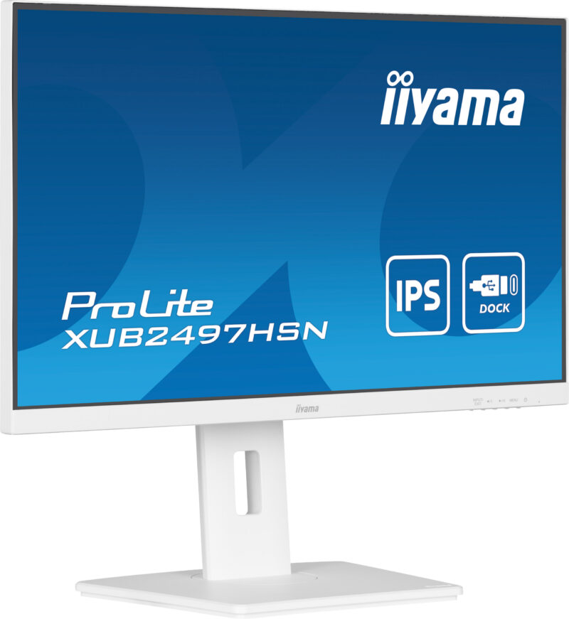 iiyama ProLite XUB2497HSN-W2 Monitor PC 60,5 cm (23.8") 1920 x 1080 Pixel Full HD LED Bianco immagine gallery 5 iiyama ProLite XUB2497HSN-W2 Monitor PC 60,5 cm (23.8") 1920 x 1080 Pixel Full HD LED Bianco