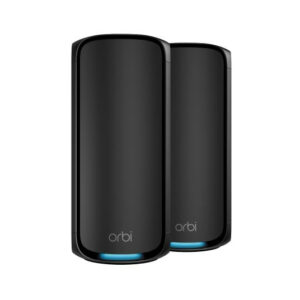 NETGEAR Orbi 860 AX6000 WiFi Satellite Black Edition Banda tripla (2.4 GHz/5 GHz/5 GHz) Wi-Fi 6 (802.11ax) Nero 4 Interno