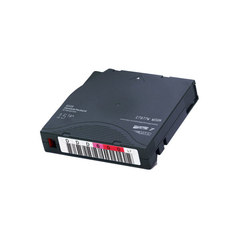 HPE LTO-7 Ultrium WORM Custom Labeled Data Cartridge 20 Pack