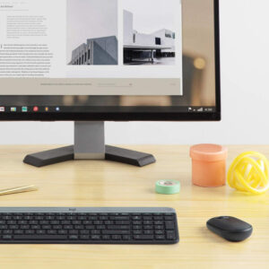 Logitech 920-009192 tastiera Mouse incluso Universale RF Wireless QWERTZ Svizzere Grafite immagine gallery 4 Logitech 920-009192 tastiera Mouse incluso Universale RF Wireless QWERTZ Svizzere Grafite