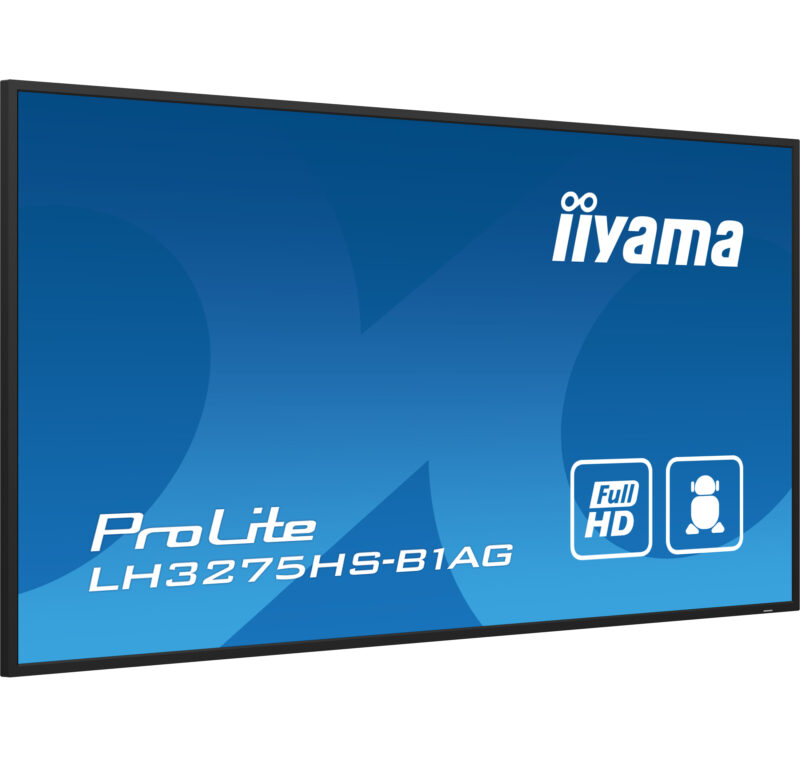 iiyama LH3275HS-B1AG visualizzatore di messaggi Pannello piatto per segnaletica digitale 81,3 cm (32") LCD Wi-Fi 500 cd/m² Full HD Nero Processore integrato Android 11 24/7 immagine gallery 6 iiyama LH3275HS-B1AG visualizzatore di messaggi Pannello piatto per segnaletica digitale 81,3 cm (32") LCD Wi-Fi 500 cd/m² Full HD Nero Processore integrato Android 11 24/7