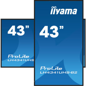 iiyama LH4341UHS-B2 visualizzatore di messaggi 108 cm (42.5") LCD 500 cd/m² 4K Ultra HD Processore integrato Android 8.0 18/7 immagine gallery 5 iiyama LH4341UHS-B2 visualizzatore di messaggi 108 cm (42.5") LCD 500 cd/m² 4K Ultra HD Processore integrato Android 8.0 18/7