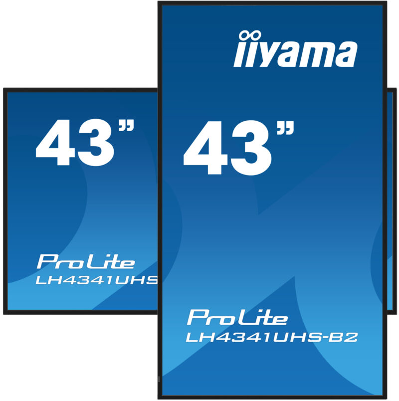 iiyama LH4341UHS-B2 visualizzatore di messaggi 108 cm (42.5") LCD 500 cd/m² 4K Ultra HD Processore integrato Android 8.0 18/7 immagine gallery 5 iiyama LH4341UHS-B2 visualizzatore di messaggi 108 cm (42.5") LCD 500 cd/m² 4K Ultra HD Processore integrato Android 8.0 18/7