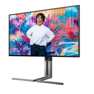 AOC U3 U27U3CV Monitor PC 68,6 cm (27") 3840 x 2160 Pixel 4K Ultra HD LCD Nero