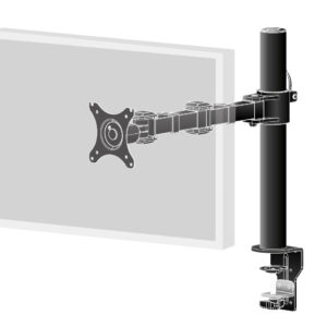 iiyama DS1001C-B1 Supporti a parete per TV 76,2 cm (30") Scrivania Nero
