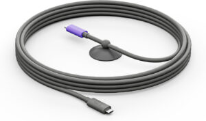 Logitech 952-000195 cavo USB USB 3.2 Gen 2 (3.1 Gen 2) 5 m USB C Grafite, Viola immagine principale Logitech 952-000195 cavo USB USB 3.2 Gen 2 (3.1 Gen 2) 5 m USB C Grafite, Viola