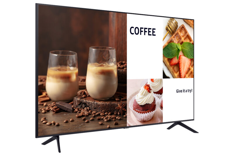 Samsung BE65C-H Pannello piatto per segnaletica digitale 165,1 cm (65") LED Wi-Fi 4K Ultra HD Nero Processore integrato Tizen