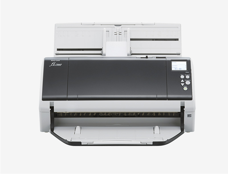 Ricoh fi-7460 ADF + scanner ad alimentazione manuale 600 x 600 DPI A3 Grigio, Bianco
