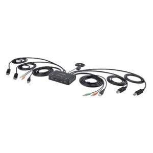 StarTech.com C2-DD46-UA2-CBL-KVM switch per keyboard-video-mouse (kvm) Nero immagine principale StarTech.com C2-DD46-UA2-CBL-KVM switch per keyboard-video-mouse (kvm) Nero