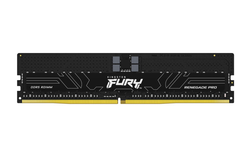 Kingston Technology FURY 256GB 6800MT/s DDR5 ECC Reg CL34 DIMM (Kit da 8) Renegade Pro XMP immagine gallery 2 Kingston Technology FURY 128GB 6000MT/s DDR5 ECC Reg CL32 DIMM (Kit da 8) Renegade Pro EXPO