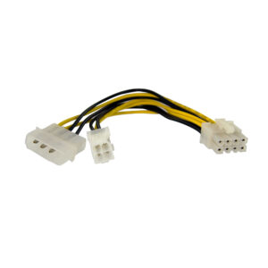 StarTech.com Adattatore alimentatore EPS 4 poli a 8 poli con LP4 F/M 15 cm immagine principale StarTech.com Adattatore alimentatore EPS 4 poli a 8 poli con LP4 F/M 15 cm