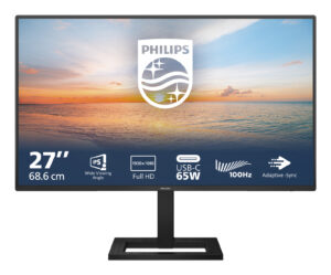 Philips Serie 1000 27E1N1300AE/00 LED display 68,6 cm (27") 1920 x 1080 Pixel Full HD LCD Nero immagine principale Philips Serie 1000 27E1N1300AE/00 LED display 68,6 cm (27") 1920 x 1080 Pixel Full HD LCD Nero