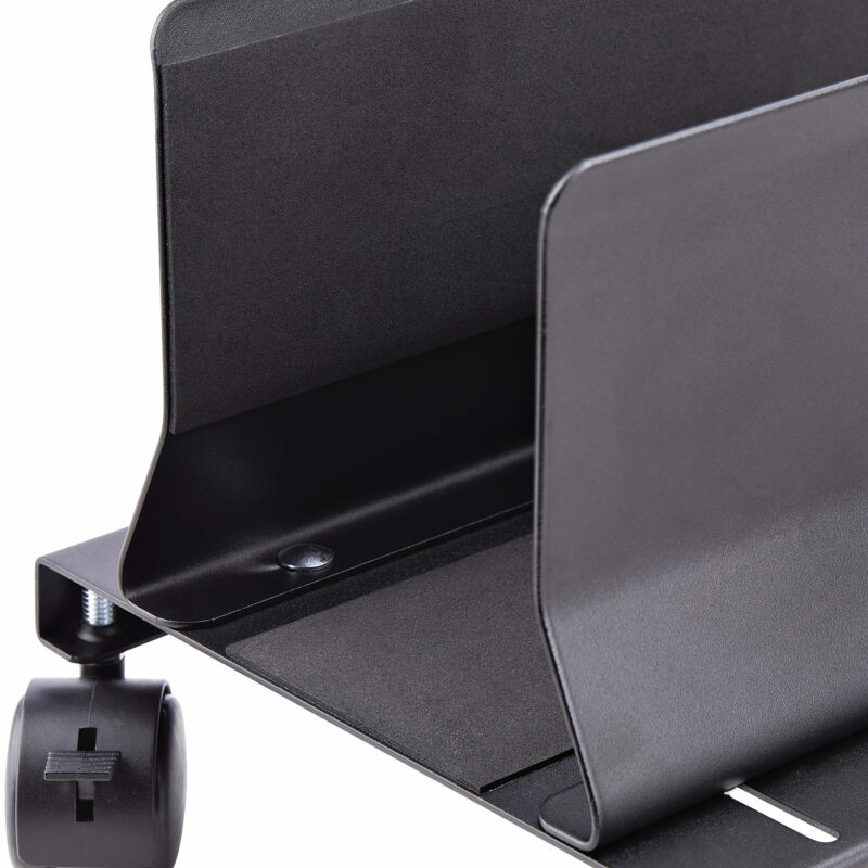 StarTech.com Carrello per CPU, supporto mobile per CPU su ruote (rotelle), carico massimo 21 kg, porta PC regolabile, supporto da pavimento per computer, carrello in acciaio immagine gallery 6 StarTech.com Carrello per CPU, supporto mobile per CPU su ruote (rotelle), carico massimo 21 kg, porta PC regolabile, supporto da pavimento per computer, carrello in acciaio