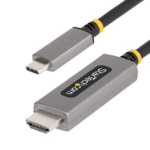 StarTech.com 136B-USBC-HDMI213M cavo e adattatore video 3 m USB tipo-C HDMI tipo A (Standard) Grigio immagine principale StarTech.com 136B-USBC-HDMI213M cavo e adattatore video 3 m USB tipo-C HDMI tipo A (Standard) Grigio