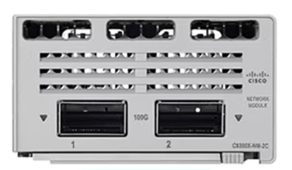 Cisco C9300X-NM-2C modulo del commutatore di rete 40 Gigabit Ethernet, 100 Gigabit Ethernet immagine principale Cisco C9300X-NM-2C modulo del commutatore di rete 40 Gigabit Ethernet, 100 Gigabit Ethernet