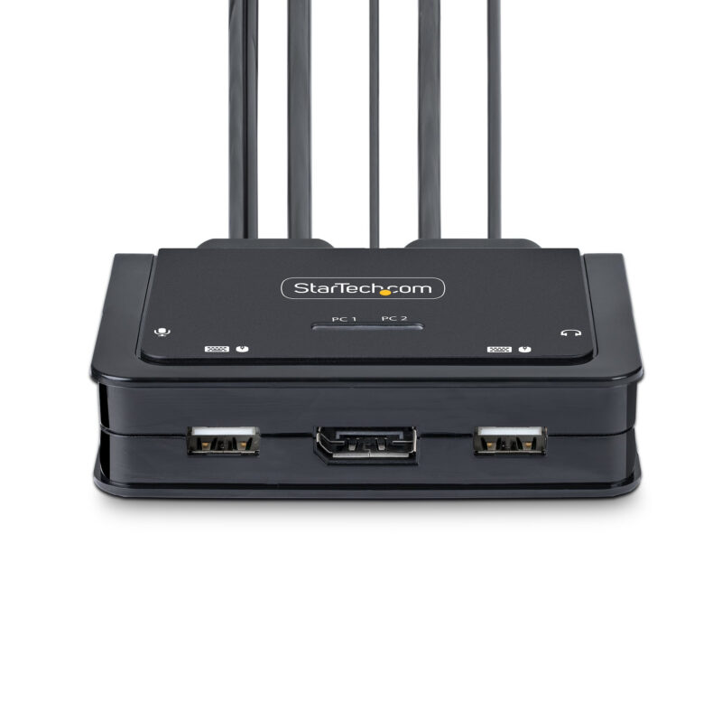 StarTech.com C2-D46-UAC-CBL-KVM switch per keyboard-video-mouse (kvm) Nero immagine gallery 3 StarTech.com C2-D46-UAC-CBL-KVM switch per keyboard-video-mouse (kvm) Nero