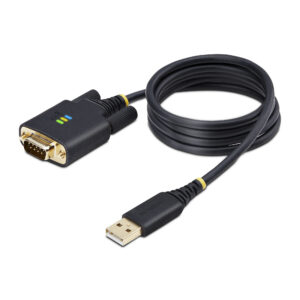 StarTech.com Cavo da USB a seriale 1m, Ritenzione COM, Viti/dadi intercambiabili, Adattatore USB-A a DB9 RS232 Protezione ESD, Windows/macOS/Linux immagine principale StarTech.com Cavo da USB a seriale 1m, Ritenzione COM, Viti/dadi intercambiabili, Adattatore USB-A a DB9 RS232 Protezione ESD, Windows/macOS/Linux