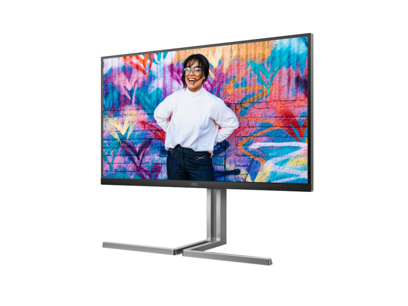 AOC U3 U32U3CV Monitor PC 80 cm (31.5") 3840 x 2160 Pixel 4K Ultra HD LCD Nero