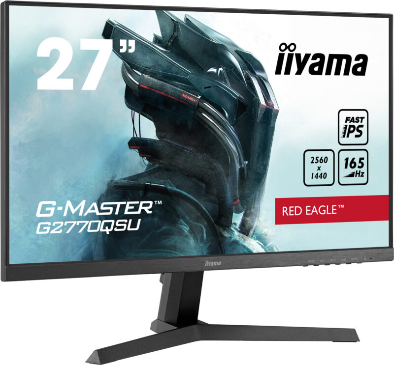 iiyama G-MASTER G2770QSU-B1 Monitor PC 68,6 cm (27") 2560 x 1440 Pixel Wide Quad HD LCD Nero
