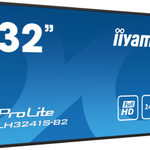 iiyama LH3241S-B2 visualizzatore di messaggi Design chiosco 80 cm (31.5") LED 350 cd/m² Full HD Nero 24/7 immagine gallery 4 iiyama LH3241S-B2 visualizzatore di messaggi Design chiosco 80 cm (31.5") LED 350 cd/m² Full HD Nero 24/7