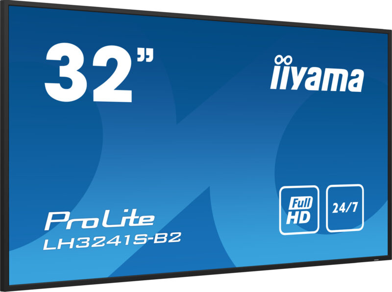 iiyama LH3241S-B2 visualizzatore di messaggi Design chiosco 80 cm (31.5") LED 350 cd/m² Full HD Nero 24/7 immagine gallery 4 iiyama LH3241S-B2 visualizzatore di messaggi Design chiosco 80 cm (31.5") LED 350 cd/m² Full HD Nero 24/7