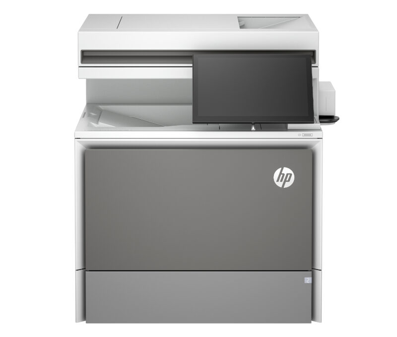 HP Color LaserJet Enterprise Flow LaserJet Enterprise Flow 5800zf Wireless Multifunction Colore Stampante, Fotocopiatrice, scanner; Fronte/retro