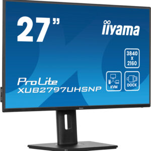 iiyama ProLite XUB2797UHSNP-B1 Monitor PC 68,6 cm (27") 3840 x 2160 Pixel 4K Ultra HD LED Nero immagine gallery 4 iiyama ProLite XUB2797UHSNP-B1 Monitor PC 68,6 cm (27") 3840 x 2160 Pixel 4K Ultra HD LED Nero