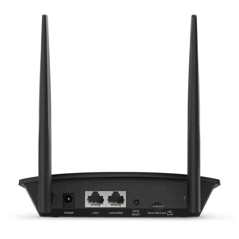 TP-Link TL-MR100 router wireless Fast Ethernet Banda singola (2.4 GHz) 4G Nero immagine gallery 3 TP-Link TL-MR100 router wireless Fast Ethernet Banda singola (2.4 GHz) 4G Nero