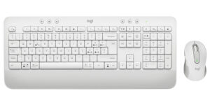 Logitech Kit Signature MK650 for Business, mouse e tastiera wireless, Logi Bolt, Bluetooth, SmartWheel, certificazione globale, Windows/Mac/Chrome/Linux - Bianco Off-white immagine principale Logitech Kit Signature MK650 for Business, mouse e tastiera wireless, Logi Bolt, Bluetooth, SmartWheel, certificazione globale, Windows/Mac/Chrome/Linux - Bianco Off-white