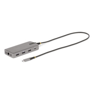 StarTech.com Adattatore Multiporta USB-C - Docking Station USB Type-C 2x 4K30Hz + HDMI e DisplayPort 4K 60Hz, Hub USB a 3 Porte 10Gbps - Dock Station con PD 100W Pass-Through, GbE, Mini Dock per Win/ChromeOS immagine principale StarTech.com Adattatore Multiporta USB-C - Docking Station USB Type-C 2x 4K30Hz + HDMI e DisplayPort 4K 60Hz, Hub USB a 3 Porte 10Gbps - Dock Station con PD 100W Pass-Through, GbE, Mini Dock per Win/ChromeOS