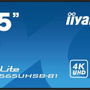 iiyama LH5565UHSB-B1 visualizzatore di messaggi Design chiosco 138,7 cm (54.6") LED Wi-Fi 800 cd/m² 4K Ultra HD Nero Processore integrato Android 11 24/7 immagine gallery 2 iiyama LH5565UHSB-B1 visualizzatore di messaggi Design chiosco 138,7 cm (54.6") LED Wi-Fi 800 cd/m² 4K Ultra HD Nero Processore integrato Android 11 24/7
