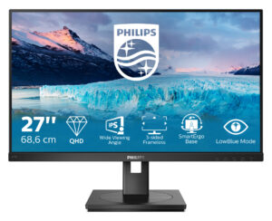 Philips S Line 275S1AE/00 LED display 68,6 cm (27") 2560 x 1440 Pixel 2K Ultra HD LCD Nero immagine principale Philips S Line 275S1AE/00 LED display 68,6 cm (27") 2560 x 1440 Pixel 2K Ultra HD LCD Nero