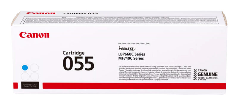 Canon 055 cartuccia toner 1 pz Originale Ciano immagine gallery 2 Canon 055 cartuccia toner 1 pz Originale Ciano